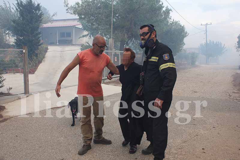 φωτιά στα Λέτρινα Σπιάντζας